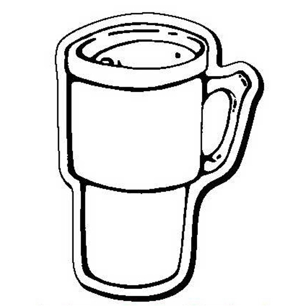 Coffee Mug Stock Shape Magnet
