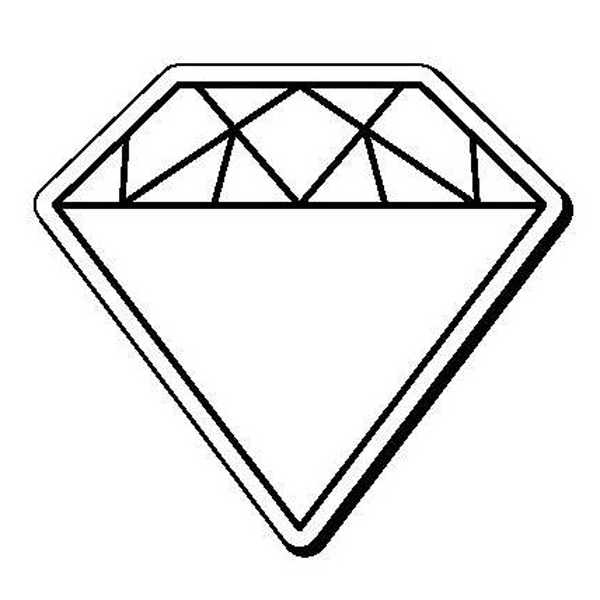 Diamond Stock Shape Magnet
