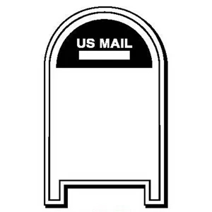Mailbox Stock Shape Magnet