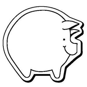 Pig Shape Magnet