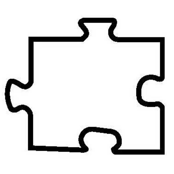 Puzzle Piece Shape Magnet