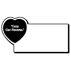 Rectangle with Heart Magnet