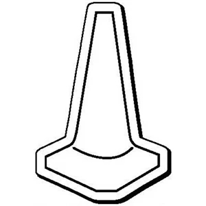Safety Cone Shape Magnet