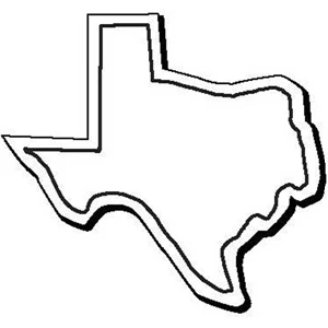 Texas Stock Shape State Magnet