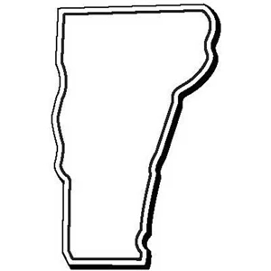 Vermont Stock Shape State Magnet