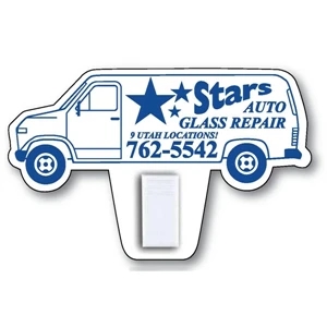 Van Shaped Magnet with Clip
