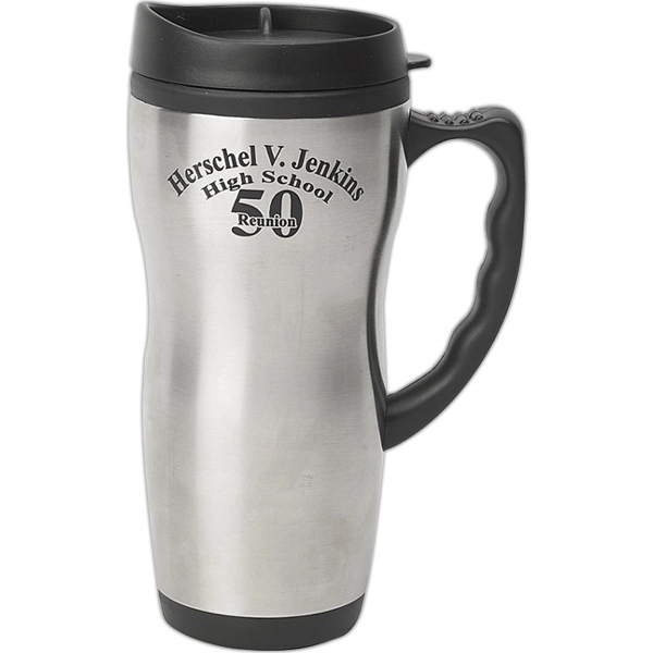 16 oz stainless steel travel mug