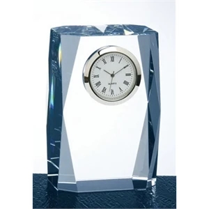 Optical crystal Fantasy column clock award