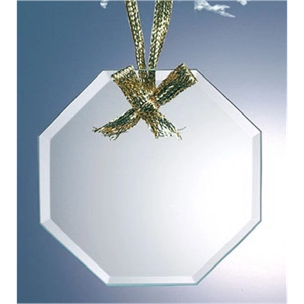 Beveled jade glass ornament - Image 7