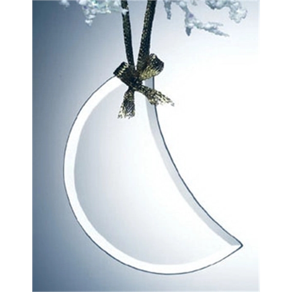Beveled jade glass ornament - Image 1