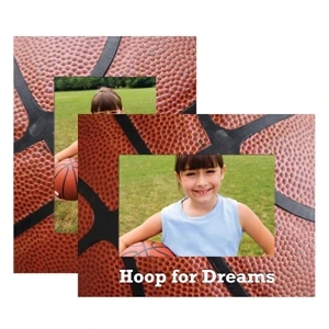 Basketball Paper Easel Frame