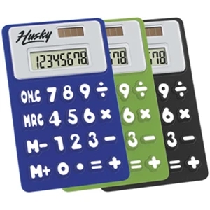 Flippy floppy solor powered calculator