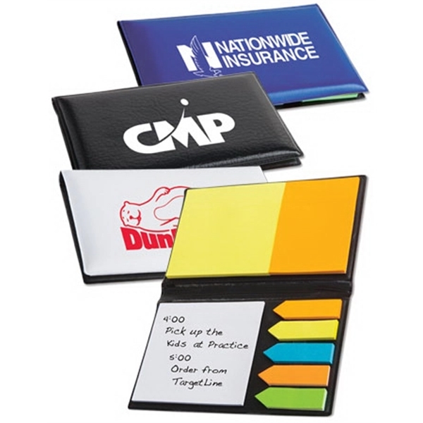 Executive Sticky Note Book with Arrow Flags
