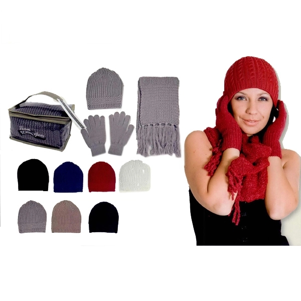 Knitted Winter Set - Image 1