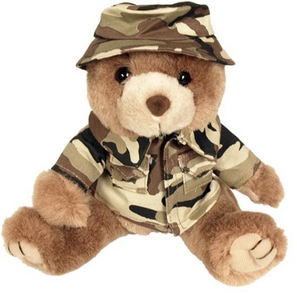8&quot; Marine Bear - Desert Camo Boonie Hat