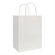 White Kraft Shopping Bags