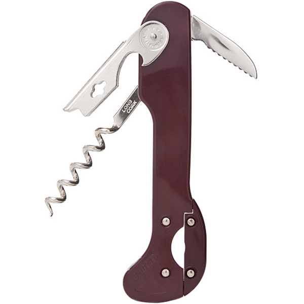 Super Boomerang™ Waiter's Corkscrew with Knife Blade - Image 2