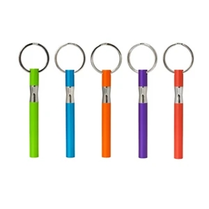 Spectrum Ballpoint Pen Keychain