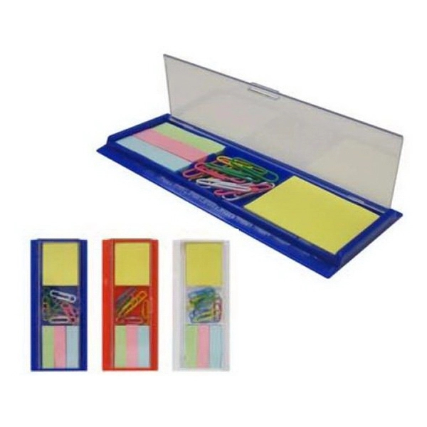 Ruler/Paper Clips/Sticky Note/Tabs Set