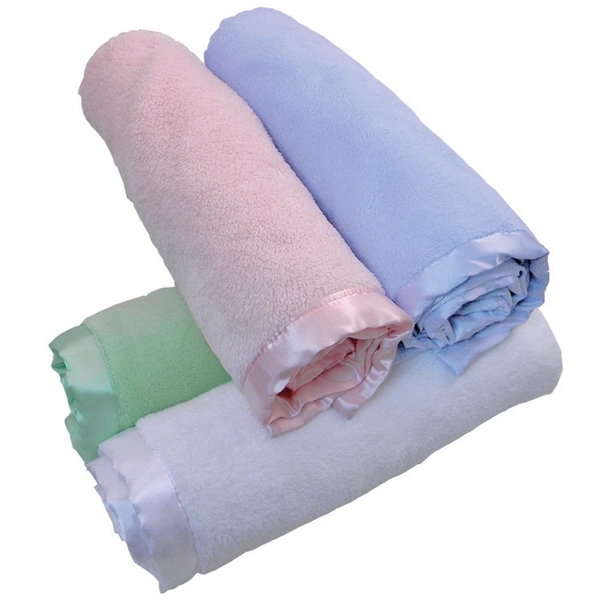 Deluxe Plush Baby Blanket - Image 1