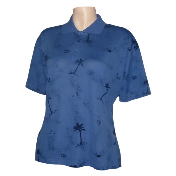 Women's Polo Shirt  with 14k free embroidery stitches