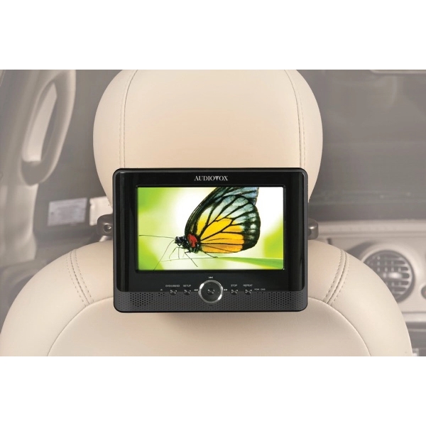 Audiovox dual screen &amp;&quot; portable DVD with kit