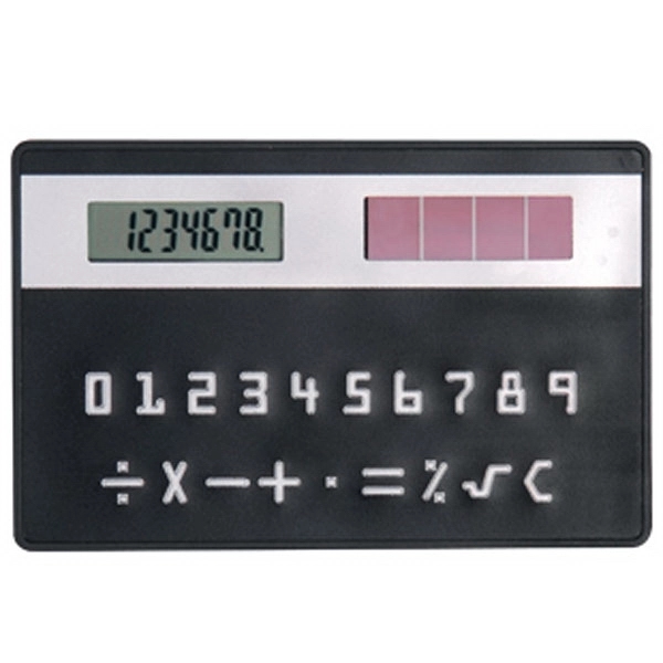 Credit Card Size Solar Calculator