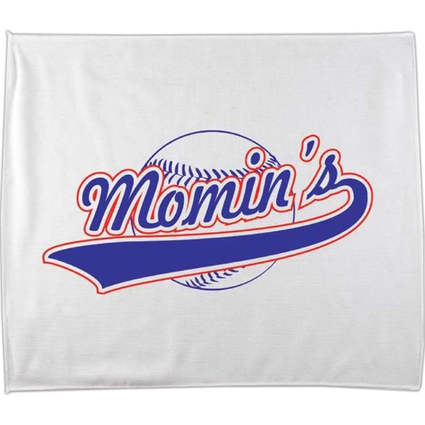 15&quot; x 18&quot; Poly blend rally towel