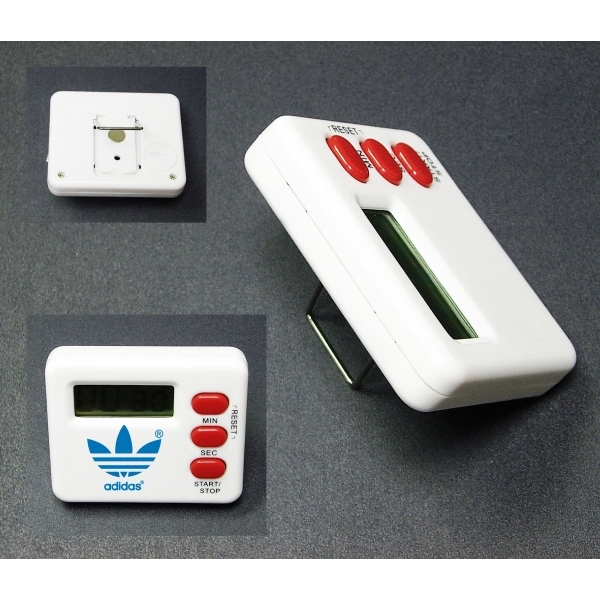 Count down timer with stand and magnet back - Image 1