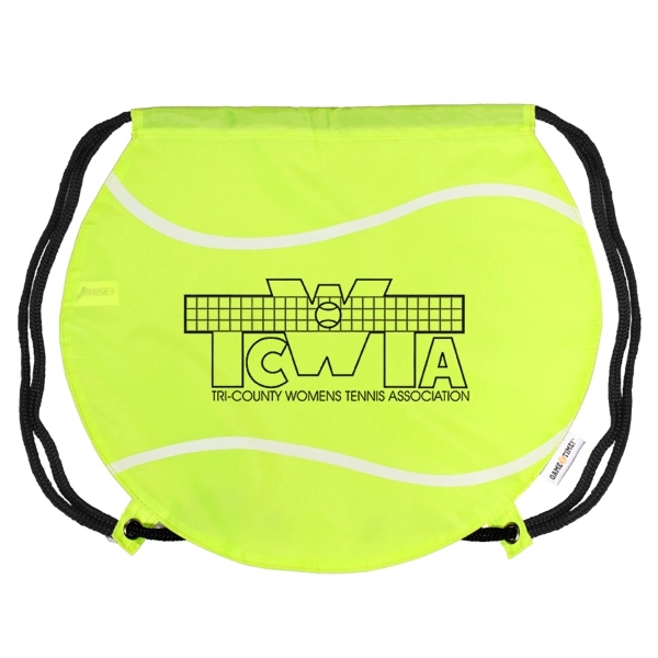 GameTime! (R) Tennis Ball Drawstring Backpack