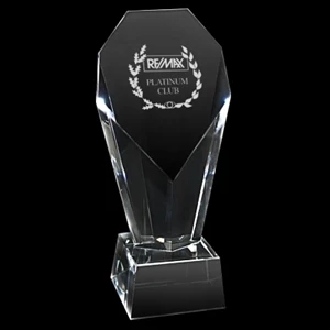 Crystal Heart Trophy - Large