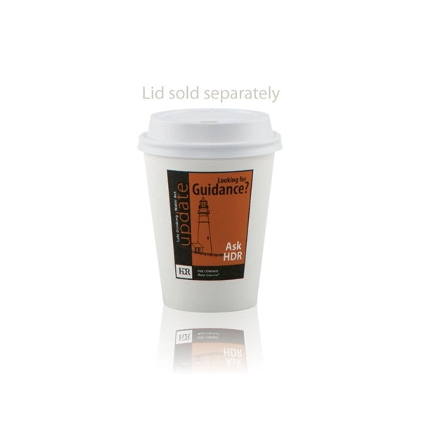 8 oz  Paper Cup - White - Tradition