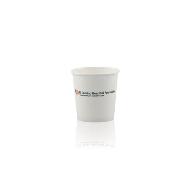 4 oz  Paper Cup - White - Hi-Speed