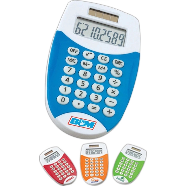 Dual Power Pocket Calculator