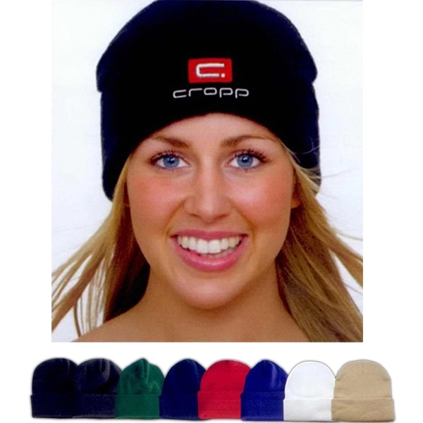 Long Knit Beanie - Image 1