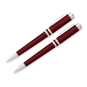 Vineyard Red Lacquer Ballpoint Pen and 0.9mm Pencil set