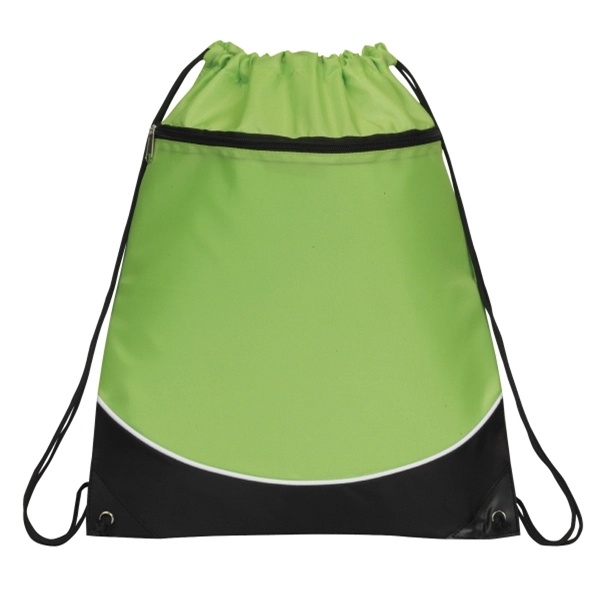 Pocket Drawstring Backpack - Image 3