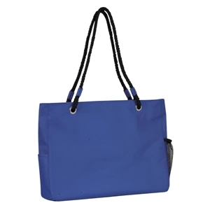 Economy Rope Tote With Zipper Top (Custom Overseas Only)