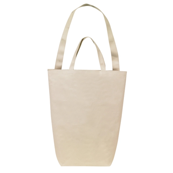 Dual Handle Cotton Shopping Bag - Image 1