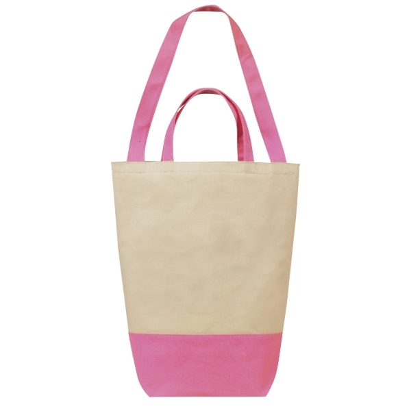 Dual Handle Cotton Shopping Bag