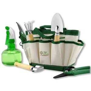 7 Piece Garden Tool Set With Tote Bag