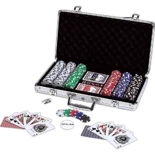 Maxam (TM) 309pc Poker Chip Set in Aluminum Case