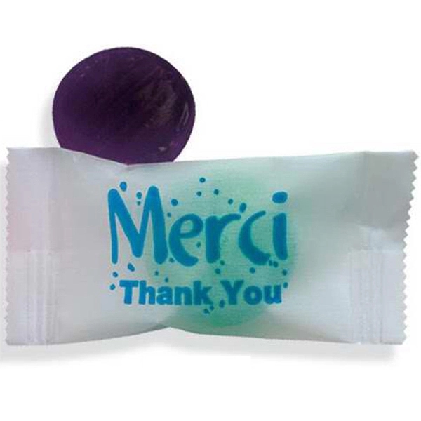 Stock Wrapped Individual "Merci" Candy - Image 1