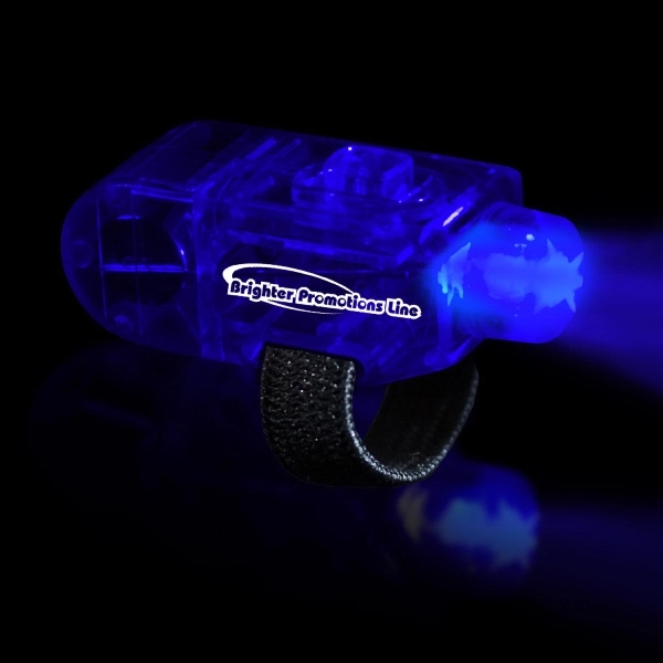 Blue LED Finger Light Ring