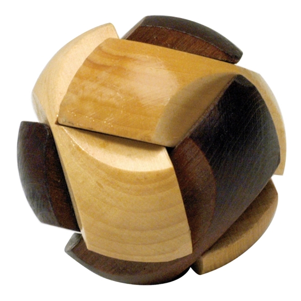 Soccer Ball Wooden Puzzle - Image 2