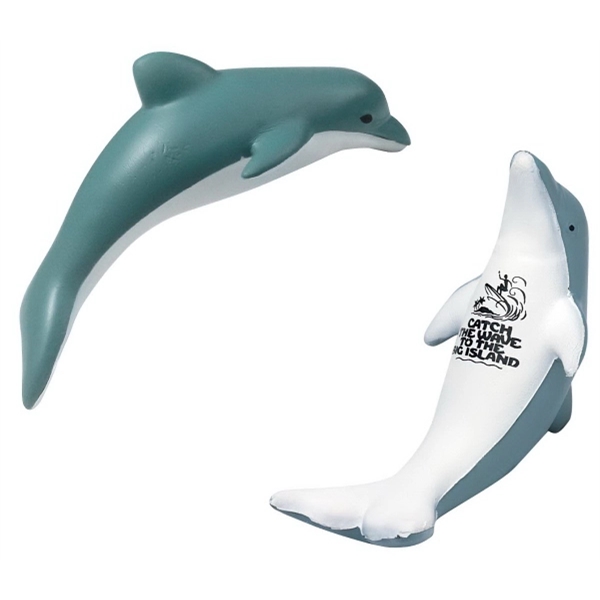 Squeezies® Dolphin Stress Reliever - Image 1