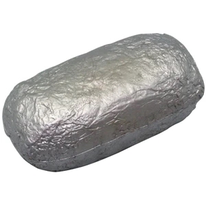 Squeezies® Baked Potato/Burrito In Foil Stress Reliever
