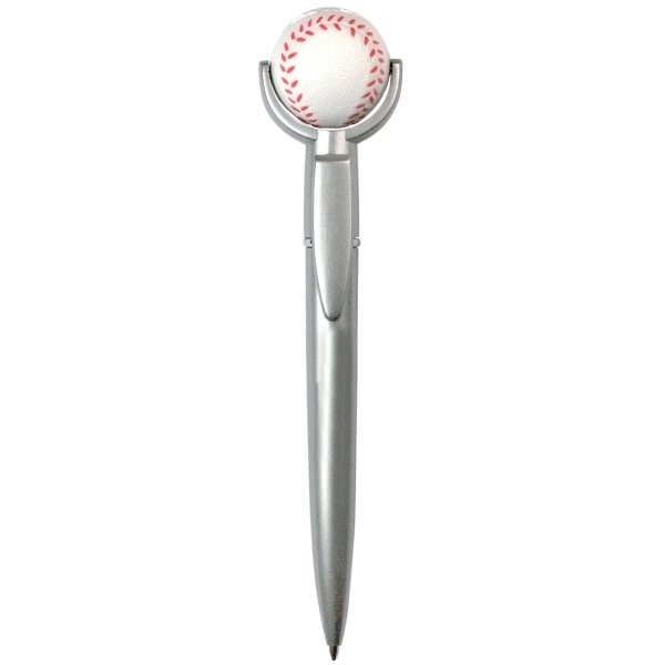 Squeezies® Top Baseball Pen - Image 1