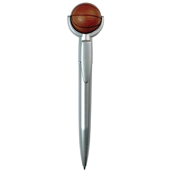 Squeezies® Top Basketball Pen - Image 1