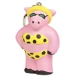 Squeezies® Cool Pig Keyring Stress Reliever - Image 1